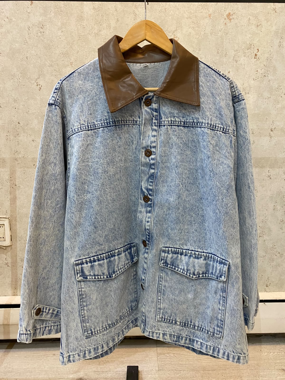 CASACA JEANS CLARO - S/M