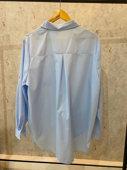 CAMISA CELESTE