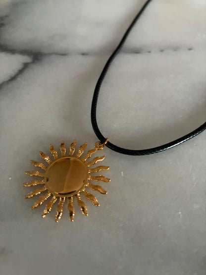 Choker ecocuero