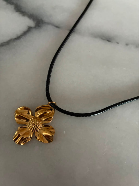 Choker ecocuero