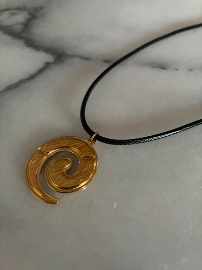 Choker ecocuero